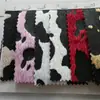 Moda Lana Sintética Estampado Brillante Bolso de Lana de Lácteo Bolso de Mano Cuero Artesanal Lana de Caballo Tela de Lácteo
