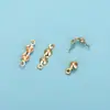Hebilla de Plata de Ley S925, Hebilla de Acabado, Hebilla de Alambre, Accesorios para Joyería DIY Hechos a Mano, Pulsera de Cuentas, Material para Collares