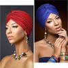 Chapéu Turbante Étnico Popular Transfronteiriço da Amazon, Chapéu de Lenço para a Cabeça, Chapéu Melancia Pós-Parto, Touca de Dormir, Chapéu para Quimioterapia, Chapéu Indiano
