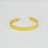 Pulsera Magnética Joyería Europea y Americana Superficie Lisa Pura Imán Abierto Conjunto de Anillo de Pulsera Color Oro Rosa para Hombres y Mujeres Parejas