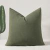 Fundas de Almohada Decorativas para el Hogar Minimalistas Nuevas Cuidadosamente Seleccionadas, Color Sólido Felpa de Terciopelo Cómodas y Refrescantes Fundas de Almohada para Sofá y Ventana de Mirador