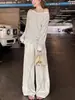 Primavera 2026 Serie de Camisas Naturales Favoritas del Corazón Nueva Versión Mejorada Pantalones Largos Holgados Artesanía
