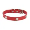 Coleiras Transfronteiriças para Cães com Patas, Coleiras Transfronteiriças para Animais de Estimação, Coleiras de Couro para Cães e Gatos de Porte Pequeno e Médio, Fornecimento Direto do Fabricante