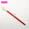 Pincel de Cabelo de Nylon de Polo Vermelho para Pintura a Óleo, Guache, Aquarela, Pincel Industrial, Pincel para Tinta a Óleo, Caneta de Pintura Acrílica Infantil