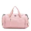 Bolsa de Viaje de Gran Capacidad para Distancias Cortas, Mochila de Hombro Doble para Equipaje de Mano, Separación de Seco y Húmedo, Bolsa para Deportes Acuáticos, Fitness, Bolsa de Equipaje, Bolsa de Almacenamiento