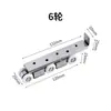 Polea para Puerta Corredera de Acero Inoxidable Puerta de Dormitorio y Ventana Riel Corredero Barra Colgante Polea Rodillo Amortiguador Silencioso Fabricante Venta al por Mayor