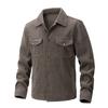 Jaqueta Casual Reversível de Tamanho Europeu e Americano Transfronteiriça Estilo de Negócios Masculino Moda Europeia e Americana Tendência Roupa Exterior para Homens