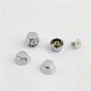 Herrajes de cuero para equipaje, accesorios de cuero para bolsos, remache de cubo de cobre, remache de pie, tornillo de superficie arqueada, remache de pie para bolso, remache de pie para bolso de mano