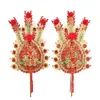 Quemador de Incienso de Cobre Dorado Flor Dorada Atrae Fortuna Decoración de Altar para el Hogar Arreglo Floral Flor Dorada para Adorar a Guanyin y al Dios de la Riqueza, Adorno de Flor Divina