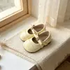 Zapatos de Cuero para Niñas 2026 Primavera y Otoño Nuevos Zapatos Infantiles Zapatos de Princesa para Niñas Pequeñas Suela Suave Casual Zapatos para Bebés Mocasines