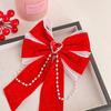 Ano novo menina princesa arco coroa cocar crianças hairpin não machuca cabelo bebê vermelho acessórios de cabelo Ano Novo hairpin