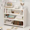 Estantería Multifuncional de Escritorio Estantería Pequeña de Escritorio Dormitorio Oficina Estudio Estante de Almacenamiento Multicapa Estante para Archivos Estante de Almacenamiento Estante de Almacenamiento
