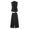 Estilo Criativo Verão 2026 Estilo Casual Feminino Elastano Manga Ultra Longa Moda Casual Terno Oportunidade de Franquia