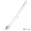 Cuchara para Revolver de Acero Inoxidable 304 de Alto Valor Estilo Coreano para el Hogar con Mango Extendido Cuchara para Café Cuchara para Miel Cuchara para Hielo