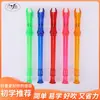 Em Estoque Colorida Flauta Doce de 8 Furos para Iniciantes Instrumento para Tocar Flauta Desmontável