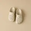 Zapatos de Nube de Versión Alta con Agujeros, Punta Cerrada para Mujer, Estilo Nuevo, Antideslizantes, Fácil de Poner, Sandalias de Verano con Suela Gruesa, Versátiles para el Trabajo