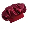 Gorro de Baño de Satén de Ala Ancha de Alta Elasticidad para Mujer Gorro de Dormir para Adultos Gorro de Satén para el Cuidado del Cabello Gorro de Belleza Que No Daña el Cabello Gorro Posparto