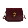 Bolso Sobaco Retro Nicho para Mujer 2025 Nueva Moda Tendencia Estilo Coreano Bolso Cuadrado Pequeño Simple Elegante de Un Hombro Cruzado