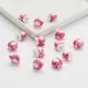 Novas Contas de Cerâmica Pintadas à Mão para o Natal Boneco de Neve Árvore de Natal Contas Soltas Material para Pulseira Colar DIY Acessórios de Miçangas