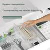 Gaveta Embutida Caixa de Armazenamento de Cosméticos Divisória Acrílica Mesa de Maquiagem Desktop Caixa de Organização para Cuidados com a Pele Prateleira de Armazenamento