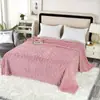 Manta de fleece espessa para cochilos no escritório, manta para cobrir no ar condicionado, manta de flanela para sofá, manta para cochilo no escritório
