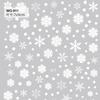 Adesivos de unha de celebridades on-line Floco de neve Branco Estrela oca decalques suéter unha Natal all-match Esmalte cola adesivos decorativos