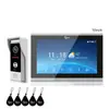 Sistema de Control de Acceso con Videoportero Graffiti Anjielosmart Intercomunicador Bidireccional para el Hogar Monitoreo de Alta Definición Videoportero