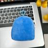 Mochila escolar pequena de pelúcia cor de doce mochila de cor sólida simples fofa bolsa de moedas de cor sólida bolsa para carteira de identidade de mochila atacado