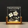 Nueva Luz Nocturna de Cristal Cielo Estrellado Luminoso Lámpara de Mesa para Dormitorio Lámpara de Mesita de Noche Adornos Decorativos Creativos para Escritorio Regalo de Vacaciones