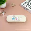 Estojo para Óculos Personalizado Desenho Animado Animal Fofo Simples Pequeno Fresco Estudante Caixa para Olhos Armazenamento Miopia Caixa de Ferro