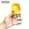 Garrafa de água portátil para cachorro, copo de bebida para pet, dispensador de água ao ar livre para cães, copo de água de viagem para filhotes
