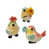 Decoraciones personalizadas para jardines de patio al aire libre transfronterizos, Adornos de artesanía de resina para pájaros pequeños, Adornos hechos a medida