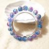 Pulsera de Ojo de Gato Mariposa Blanca/Azul/Morada/Verde/Rosa para Mujer Moda Elegante Más Fácil de Combinar Pulsera de Temperamento Transmisión en Vivo Nuevo Estilo Caliente