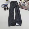Pantalones de Chándal Tie-Dye Pesados Bordados Estilo Americano para Hombre, Pantalones Gruesos de Pierna Recta Forrados de Polar para Invierno, Pantalones Deportivos Casuales de Corte Limpio