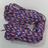 Corda Paracord de 7 Fios e 4mm para Uso Outdoor Multifuncional Corda de Tração para Montanhismo Paraquedista Equipamento de Fuga e Sobrevivência Corda de Segurança Paracord 31m