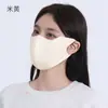 Máscara Facial Ácido Hialurônico 3D Sem Marcas para Mulheres Bonitas em Ciclismo ao Ar Livre no Inverno Proteção Frio Máscara Protetora Solar UPF50