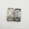 Hebilla de aleación de zinc de 10 mm y 15 mm, hebilla de metal para mascotas, accesorios de hardware, venta directa de fábrica