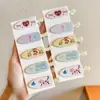 Presilha de Cabelo de Gatinho Desenho Animado Fofo para Mulheres, Presilha Bico de Pato Versátil para Franja e Linha do Cabelo, Presilha de Cabelo que Não Marca para Crianças, Acessório de Cabelo
