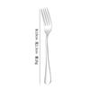 Talheres de Aço Inoxidável 1010 Conjunto Completo Transfronteiriço Amazon Talher para Comida Ocidental Faca, Garfo e Colher Colher de Sobremesa para Café Hotel Faca e Garfo para Bife