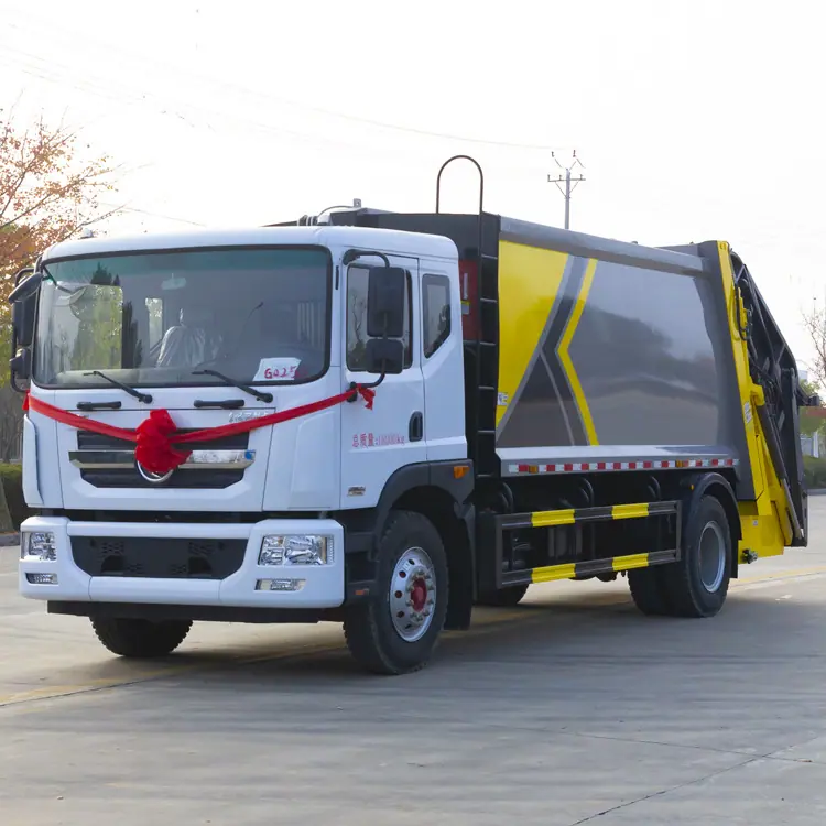 东风途逸6吨垃圾压缩车17方垃圾清运车质量好无泄漏
