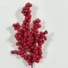 Frutas Vermelhas Natal Baga Vermelha Flores Artificiais Baga Vermelha de Natal Decoração Transfronteiriça E-commerce Galhos Inseridos Acessórios Casa