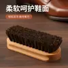 Cepillo de crin de caballo, cepillo de cerdas de caballo, para el cuidado de ropa y zapatos de cuero, eliminación de polvo, limpieza, engrasado, mantenimiento, pulido, cepillo de cerdas suaves, stock de fábrica