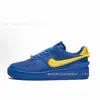 Tênis Original Af1 Air Force One Cor Trigo Guerreiro Preto Branco Puro Unissex Sapatos Esportivos Clássicos Sapatos Brancos Venda por Atacado