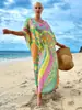2024 Amazon comércio exterior transfronteiriço verão europeu e americano sexy praia blusa protetor solar cardigã férias biquíni blusa