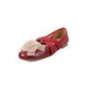 Zapatos de Abuela en Stock~ Estilo Francés Punta Redonda Tira Cruzada Floral Zapatos Planos Desgastados Boca Baja Zapatos de Mamá Zapatos de Ballet