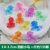 Gemas de cristal acrílicas para niños, accesorios de bricolaje para pequeños animales, juguetes de gemas para parques de atracciones, compra al por mayor