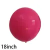 Globos de Molino de Viento 18 pulgadas Globos Redondos de Látex Engrosados Transparentes Decoración de Habitación de Boda Fiesta de Cumpleaños Suministros de Boda Venta al por Mayor