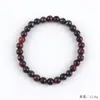 Moda europea y americana simple pulsera de ágata de cristal lujo ligero alto sentido pulsera tejida a mano con cuentas joyería mujeres al por mayor