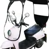 Toldo para Vehículo Eléctrico, Toldo Nuevo para Bicicleta, Parabrisas para Coche de Batería de Motocicleta, Paraguas para Coche con Protección Solar y contra la Lluvia