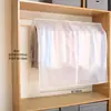 Tela protectora contra el polvo, bolsa protectora para ropa contra el polvo, cubierta para armario doméstico, cubierta de plástico para el hogar, a prueba de polvo transparente